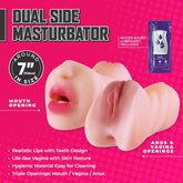 Excellent Power Moist and Surge Double Ended Mens Masturbator Flesh Realistic Butts And Vaginas